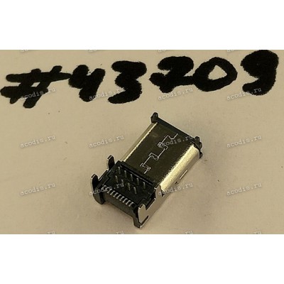Разъём MICRO HDMI 19P 0.4 2.3CH STD (Asus p/n: 12022-00100400) T-CONN 16-D0340-1A03-0
