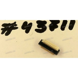Разъём MINI DP 20P 0.6 1.65CH STD R/A (Asus p/n: 12022-00026100) ALLTOP C17722-120A9-L