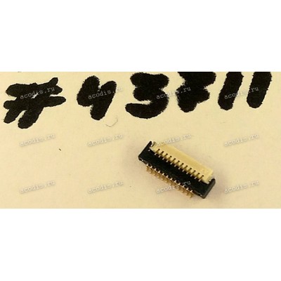Разъём MINI DP 20P 0.6 1.65CH STD R/A (Asus p/n: 12022-00026100) ALLTOP C17722-120A9-L