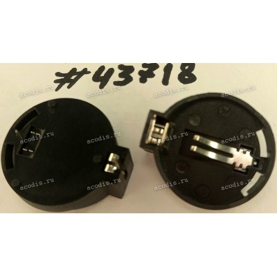 Разъём BATT HOLDER CR2032 DIP (Asus p/n: 12G201110093) LOTES KB6666BP5L-B <G>