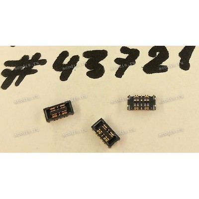 Разъём BATT CON 6P 0.6H M R/A SMT BTB (Asus p/n: 12020-00250000) ZHENHUA 542800072