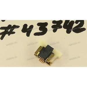 Разъём FFC FPC 4P 0.5 2H R/A SMT (Asus p/n: 12018-00083500) ACES 50541-00401-002