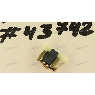 Разъём FFC FPC 4P 0.5 2H R/A SMT (Asus p/n: 12018-00083500) ACES 50541-00401-002