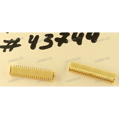 Разъём FFC FPC 39P 0.3 0.9H R/A SMT (Asus p/n: 12018-00091100) I-PEX 20613-039E-02