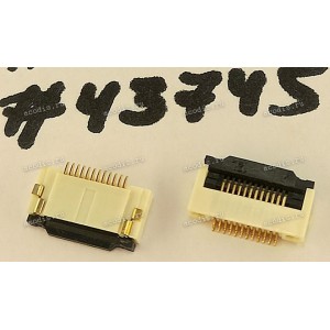 Разъём FFC FPC 12P 0.5MM R/A SMT (Asus p/n: 12018-00102300) ACES 51578-01201-001