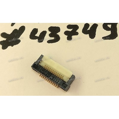 Разъём FFC FPC 12P 0.5MM 1.8H R/A SMT (Asus p/n: 12018-00103900) ACES 51625-01201-001