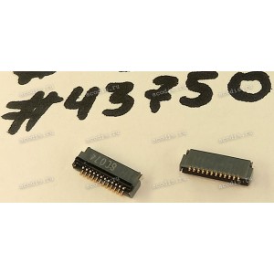 Разъём FFC FPC 12P 0.5 1H R/A SMT 6G (Asus p/n: 12018-00104300) HIROSE FH34SRJ-12S-0.5SH(50)