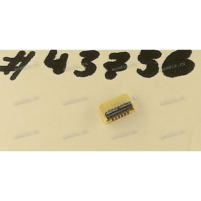 Разъём FFC FPC 6P 0.5MM,SMT (Asus p/n: 12018-00161000) ENTERY 6718K-Y06N-00L