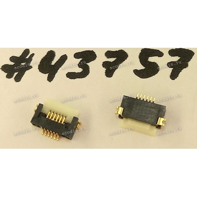 Разъём FFC FPC 6P 0.5MM R/A SMT (Asus p/n: 12018-00161500) ACES 51578-00601-001