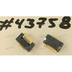 Разъём FFC FPC 6P 0.5MM R/A SMT (Asus p/n: 12018-00161600) ENTERY 6705K-Y06N-00L