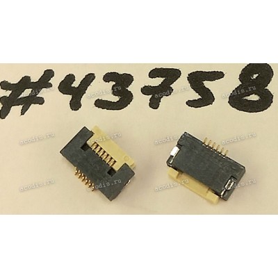 Разъём FFC FPC 6P 0.5MM R/A SMT (Asus p/n: 12018-00161600) ENTERY 6705K-Y06N-00L