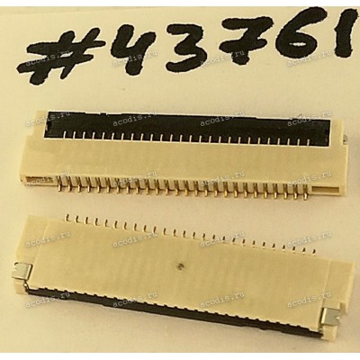 Разъём FFC FPC 26P 0.8MM 1.75H RA,SMT (Asus p/n: 12018-00200600) ACES 51617-02601-001