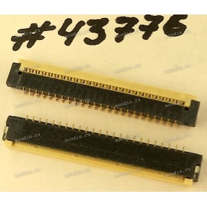 Разъём FFC FPC 24P 1.0MM R/A SMT (Asus p/n: 12018-00300800) ENTERY 6915K-Y24N-00L