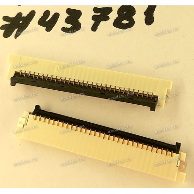 Разъём FFC FPC 30P 0.8MM R/A 1.5H SMT (Asus p/n: 12018-00380700) ACES 51591-03001-001