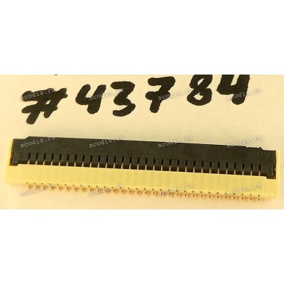 Разъём FFC FPC 30P 1.00MM(T) R/A SMT (Asus p/n: 12018-00430200) ACES 50523-03001-001