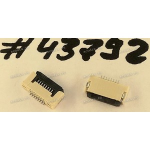 Разъём FFC FPC 8P 0.5 1.5H R/A SMT (Asus p/n: 12018-00790600) HUABEI HQ11920307000 Разъём FFC FPC 8P 0.5 1.5H R/A SMT (Asus p/n: 12018-00790600) HUABEI HQ11920307000
