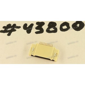 Разъём FFC FPC 10P 0.5 1.8H R/A SMT (Asus p/n: 12018-01000600) QCI DFFC10FR108