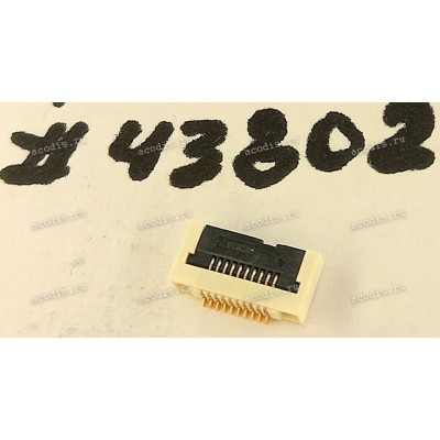 Разъём FFC FPC 10P 0.5 1R FR(P0.5,H1.8) SMT (Asus p/n: 12018-01000800) QCI DFFC10FR102