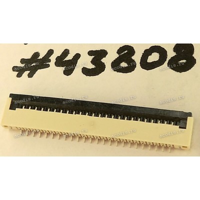 Разъём FFC FPC 24P 1.0 2H R/A SMT (Asus p/n: 12018-01010000) BYD 12104391-00