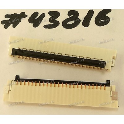 Разъём FFC FPC 24P 0.8 1.5H R/A SMT (Asus p/n: 12018-00570100) ACES 51591-02401-001
