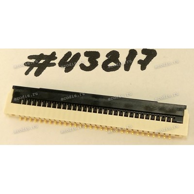 Разъём FFC FPC 30P 1.0 R/A SMT (Asus p/n: 12018-01040700) COMPAL SP010037400