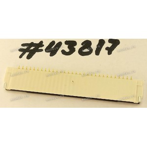 Разъём FFC FPC 30P 1.0 R/A SMT (Asus p/n: 12018-01040700) COMPAL SP010037400