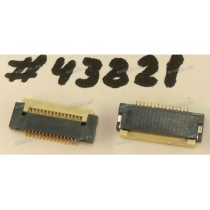 Разъём FFC FPC 15P 0.5mm,(B) R/A SMT (Asus p/n: 12G183401505) ENTERY 6705-F15N-00R