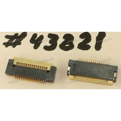Разъём FFC FPC 15P 0.5mm,(B) R/A SMT (Asus p/n: 12G183401505) ENTERY 6705-F15N-00R