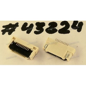 Разъём FFC FPC 10P 0.5 1R FR (P0.5,H2.0) SMD (Asus p/n: 12018-01001400) QCI DFFC10FR142
