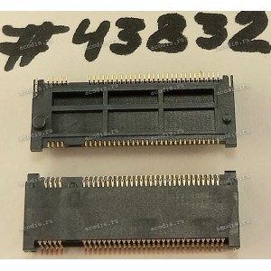 Разъём M2 NGFF KEY-M 75P 0.5MM 3.05H STD (Asus p/n: 12003-00075100) ACES 51733-06702-012