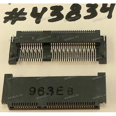 Разъём M2 NGFF KEY-E 75P 0.5 1.2H SUNK (Asus p/n: 12003-00078400) FOXCONN AS0BC51-S00PE-7H