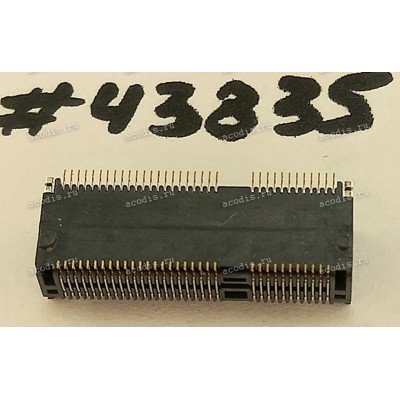 Разъём M2 NGFF KEY-E 75P 0.5 6.4H STD (Asus p/n: 12003-00160000) ARGOSY NASE0-S6701-TS64A