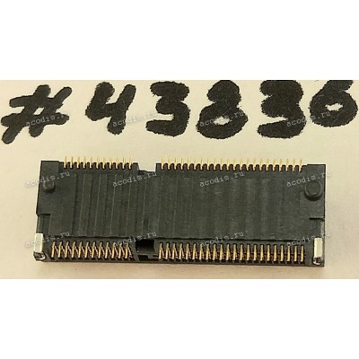 Разъём M2 NGFF KEY-E 75P 0.5 4H STD R/A (Asus p/n: 12003-00160100) ARGOSY NASE0-S6701-TS40A