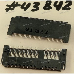 Разъём M2 NGFF KEY-E 75P 0.5 1.2H SUNK (Asus p/n: 12003-00164800) FOXCONN AS0BC56-S00PE-7H
