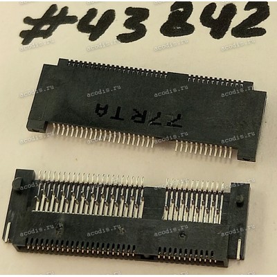 Разъём M2 NGFF KEY-E 75P 0.5 1.2H SUNK (Asus p/n: 12003-00164800) FOXCONN AS0BC56-S00PE-7H