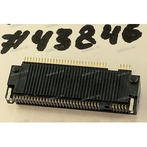 Разъём M2 NGFF 75P 2R FR (P0.5,H4.05) SMT (Asus p/n: 12003-00260400) QCI DFHS75FR419