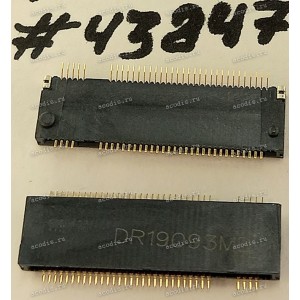 Разъём M2 NGFF KEY-M 67P 0.5 2H (Asus p/n: 12003-00270400) HUABEI HQ119A0007000
