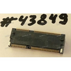Разъём M2 NGFF KEY-E 75P 0.5 3H SMT (Asus p/n: 12003-00270600) HUABEI HQ119A0027000 Разъём M2 NGFF KEY-E 75P 0.5 3H SMT (Asus p/n: 12003-00270600) HUABEI HQ119A0027000