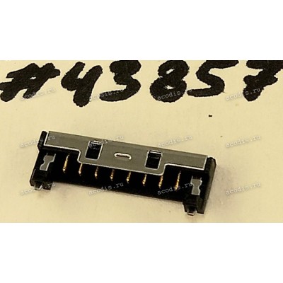 Разъём WtoB CON 8P 1.5MM 2.3H R/A SMT (Asus p/n: 12017-00080400) TARNG YU TU1513WNV-080201J16 for Asus A409, A501L, A509, A512, A512D, A512DA, A512FA, A512FB, A512FL, A512JA, B1502CVA, D1401, D409, D509, D515DA, E1504FA, E406, E407, E409, F409, F509, F512