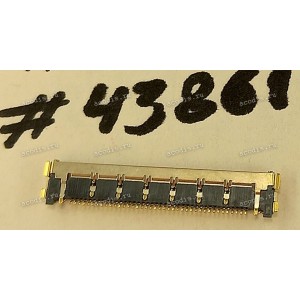 Разъём WtoB CON 40P 0.4 1.0H R/A SMT (Asus p/n: 12017-00130300) I-PEX 20525-240E-02