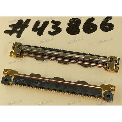 Разъём WtoB CON 40P 0.5MM 1.05H R/A (Asus p/n: 12017-00181600) STARCONN 300E40-1010RA-G3