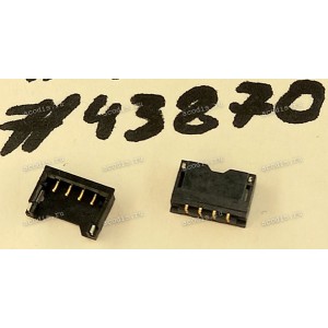Разъём WtoB CON 4P 1.2MM 1.45H RA SMT (Asus p/n: 12017-00340400) ACES 51220-00401-001