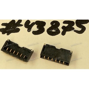 Разъём WtoB CON 6P 1.2 1.45H R/A SMT (Asus p/n: 12017-00650100) TARNG YU TU1202WNV-060001H16 Разъём WtoB CON 6P 1.2 1.45H R/A SMT (Asus p/n: 12017-00650100) TARNG YU TU1202WNV-060001H16