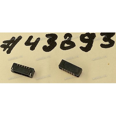 Разъём WtoB CON 6P 0.6mm R/A SMT (Asus p/n: 12G171230062) ACES 50376-00601-001