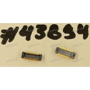 Разъём BtoB CON 20P 0.4mm,M S/T SMT (Asus p/n: 12G160H00208) PANASONIC AXT620124
