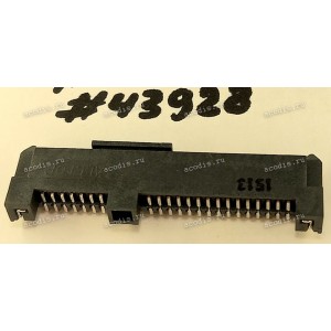 Разъём SATA CON 22P 1.27MM,R/A,DIP (Asus p/n: 12015-00017900) ALLTOP C166CA-12205-L