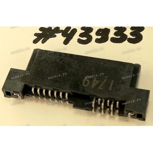 Разъём SATA CON 13P 1.4CH REV SUNK (Asus p/n: 12015-00047300) ALLTOP C185Y5-11339-L Разъём SATA CON 13P 1.4CH REV SUNK (Asus p/n: 12015-00047300) ALLTOP C185Y5-11339-L