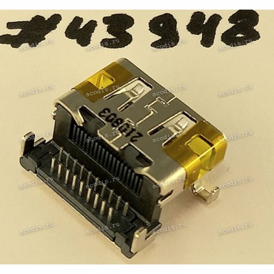 Разъём HDMI CON 19P 0.5 2.92CH REV (Asus p/n: 12022-00133300) T-CONN 116H-5A009-20C