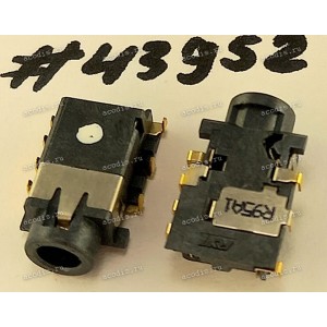Разъём Audio JACK 6P -1.29CH SUNK R/A (Asus p/n: 12014-00718000) HANGZHOU RIYUE 3F141-01J02