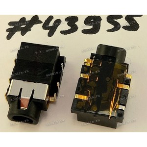 Разъём Audio JACK 6P 1.1CH SUNK R/A (Asus p/n: 12014-00994300) DST-CONN DA2-4126R-70BRSB-J